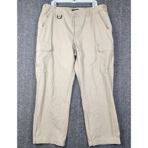 Midway USA Cargo Pants Mens 40x30 Tan Ripstop Tactical Outdoor Utility